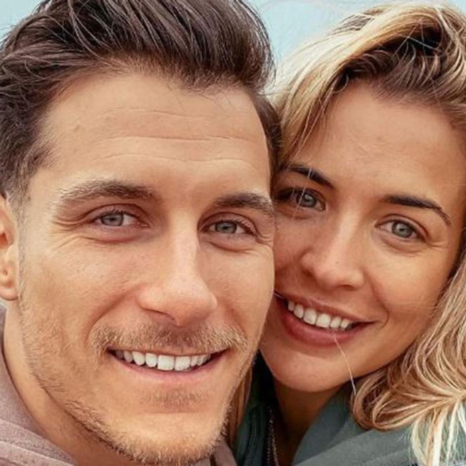 Gemma Atkinson and fiancé Gorka's suntrap garden is a haven for Mia and baby Thiago