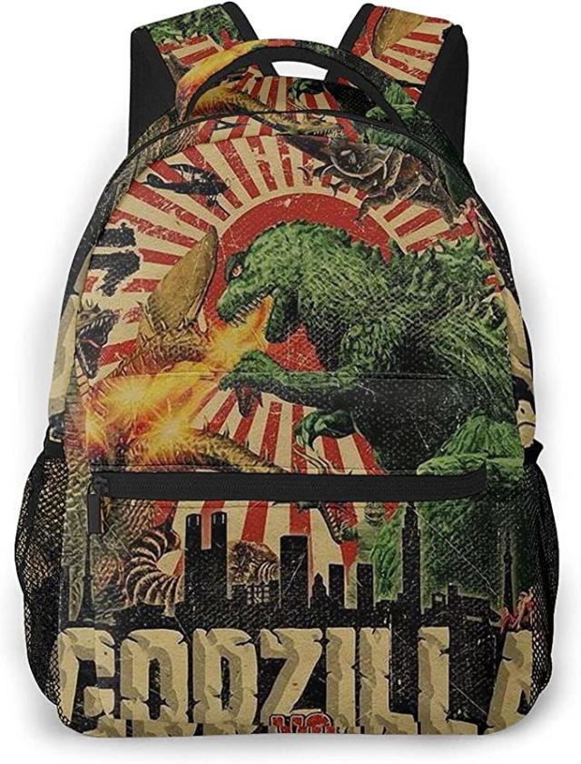 Godzilla Backpack, King of Monsters Kids Rucksack School Bag