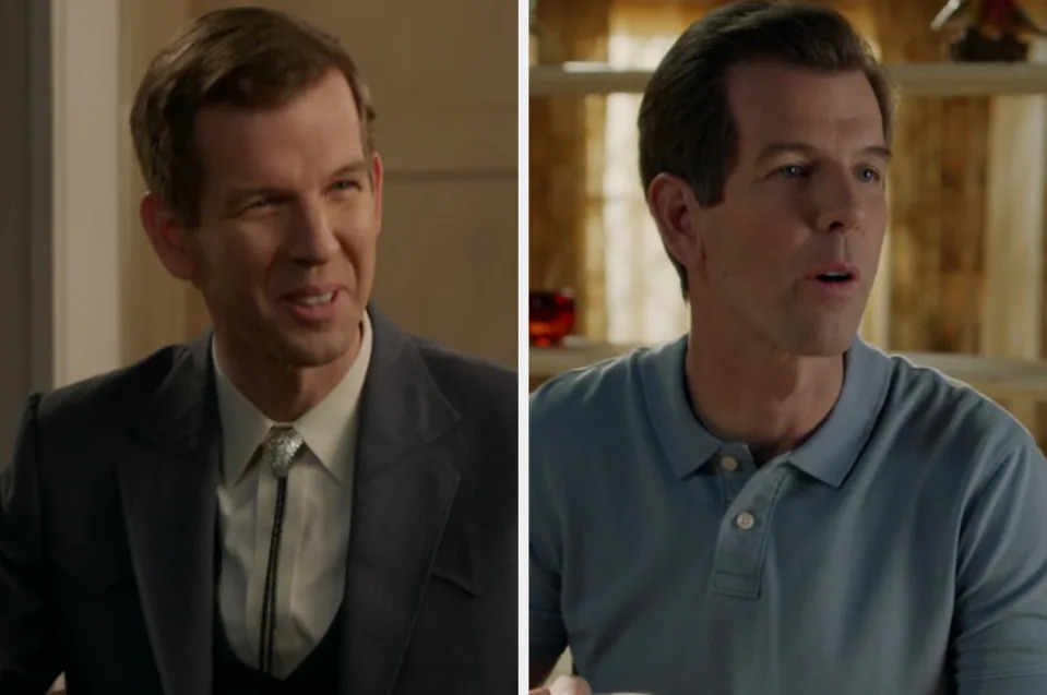 Pastor Jeff in Season 1 vs Season 7