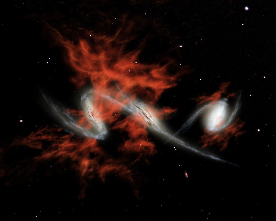 giant galactic blobs