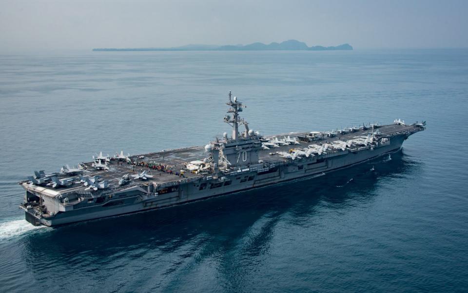 USS Carl Vinson - Credit: US DOD/CHIFNO/US NAVY