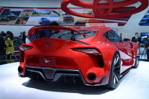 傳奇跑車Supra重生 Toyota FT-1 Concept