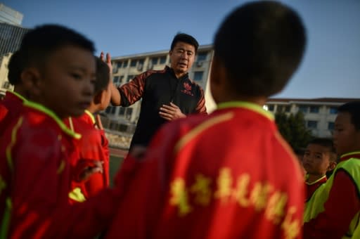 Dong Fangzhuo gets immense satisfaction from coaching children with special needs. "I feel the purity of their eyes and their hearts," Dong says