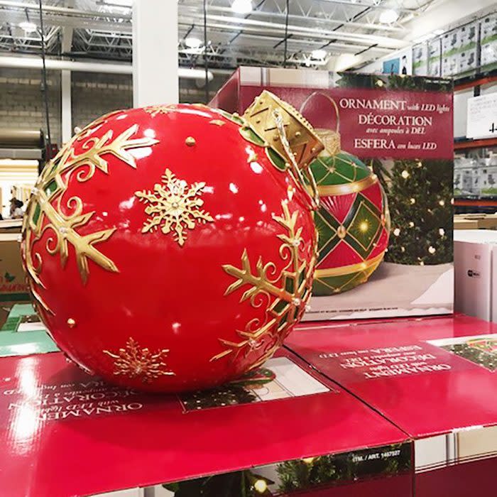 Costco Giant Ornament