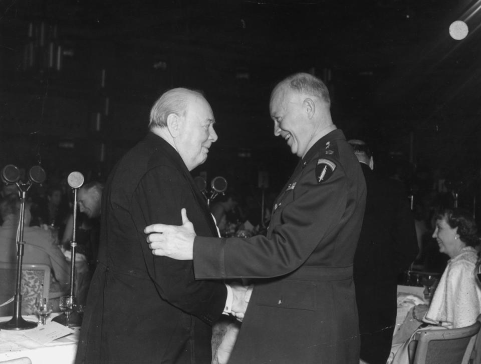 Winston Churchill and Dwight Eisenhower first met in January 1953 (Getty Images)