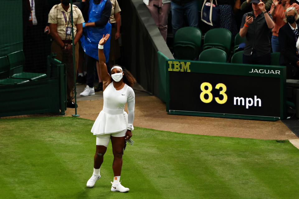 2022年，Serena Williams宣告美網賽事過後將離開球場展開新人生。(Photo by Julian Finney/Getty Images)