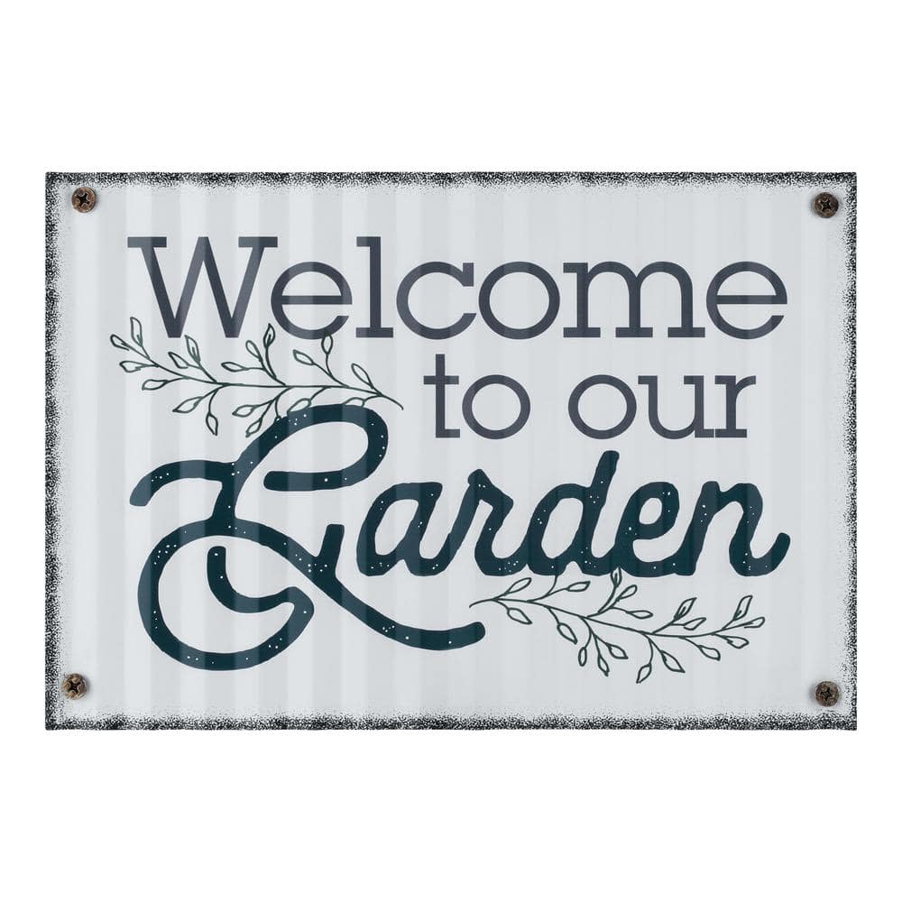 <p><a href="https://go.redirectingat.com?id=74968X1596630&url=https%3A%2F%2Fwww.homedepot.com%2Fp%2FWelcome-to-Our-Garden-Metal-Sign-IG152946%2F320615076&sref=https%3A%2F%2Fwww.thepioneerwoman.com%2Fhome-lifestyle%2Fgardening%2Fg60360510%2Fgarden-signs%2F" rel="nofollow noopener" target="_blank" data-ylk="slk:Shop Now;elm:context_link;itc:0;sec:content-canvas" class="link rapid-noclick-resp">Shop Now</a></p><p>'Welcome to Our Garden' Metal Sign</p><p>homedepot.com</p><p>$19.98</p><span class="copyright">Home Depot</span>