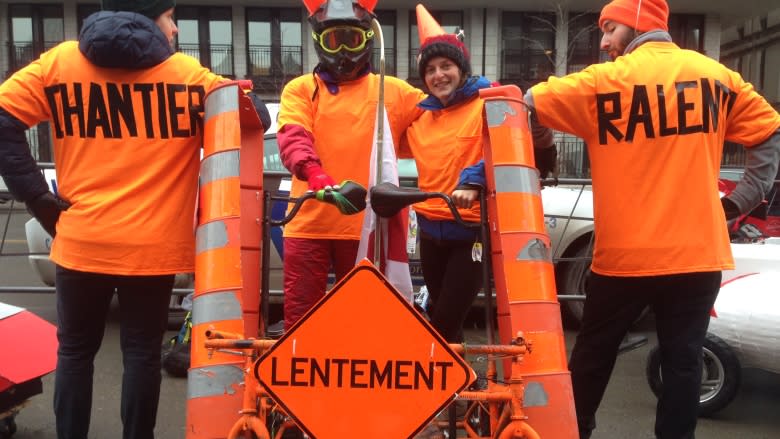 Montreal soapbox car derby puts icons on wheels