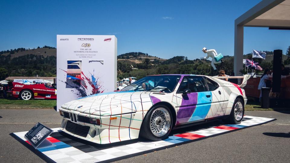 pebble beach art cars