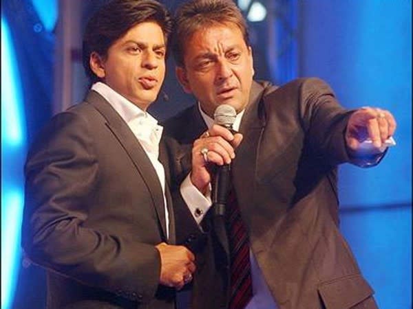 Shah Rukh Khan, Sanjay Dutt (Image source: Twitter)