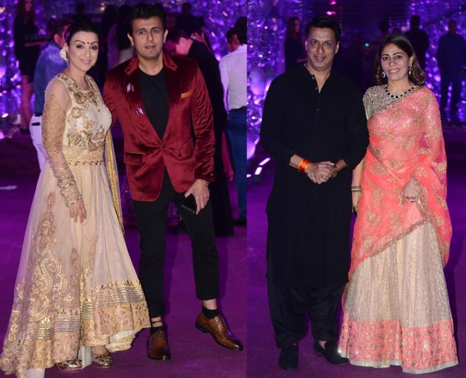 In Pics! Shah Rukh, Raveena and others attend Azhar Morani and Tanya Seth’s sangeet