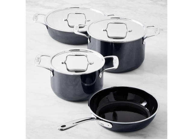 Neoflam Midas 9-Piece Ceramic Nonstick Cookware Set with Detachable