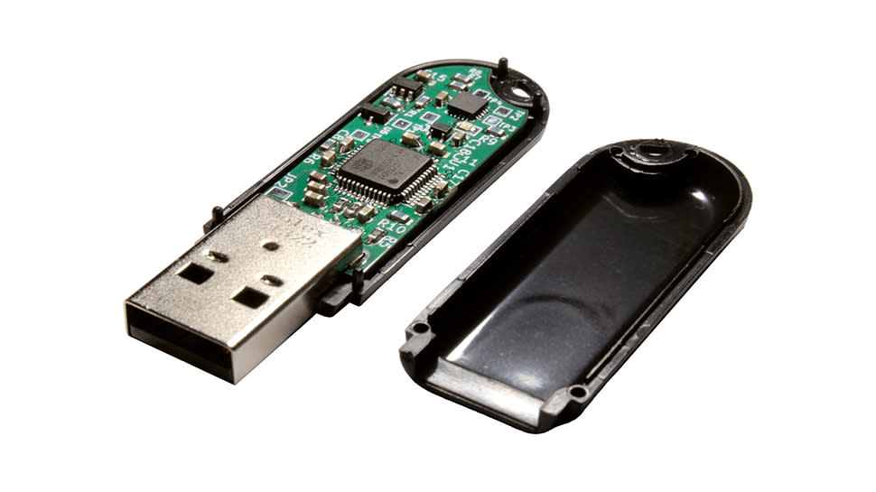  Ovrdrive USB drive. 