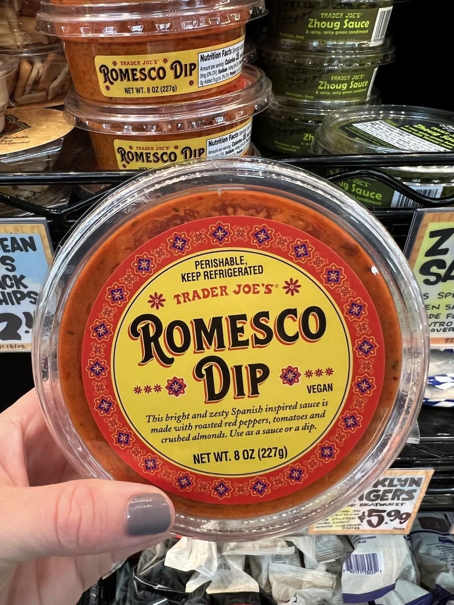 Romesco dip.