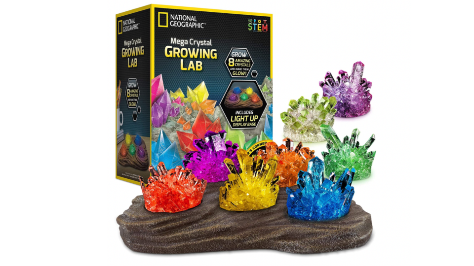 Gifts for kids: Mega Crystal Growing Lab