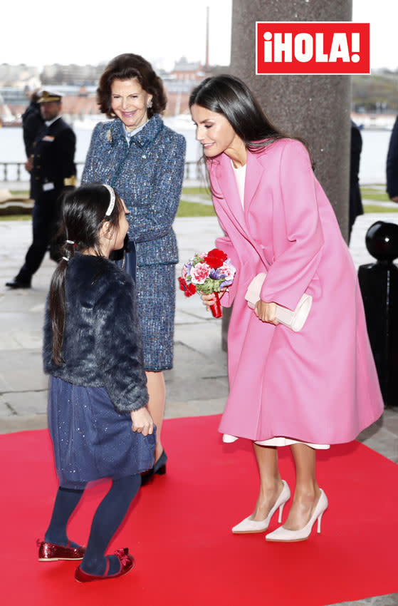 Reina Letizia, reina Silvia