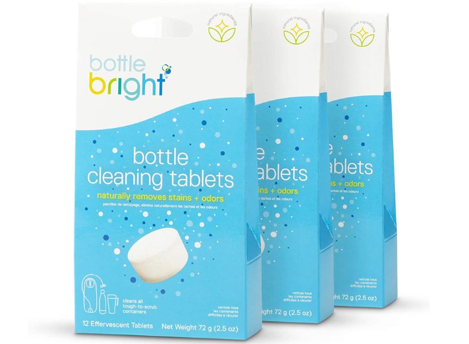 Steer clear of residues in the simplest way possible thanks to these fizzing tablets. (Source: Amazon)