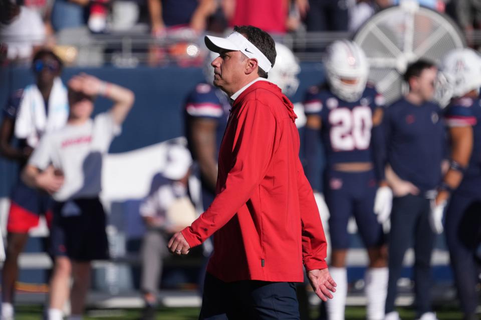 Jedd Fisch's Arizona Wildcats football team has a tough schedule to conclude the regular season.