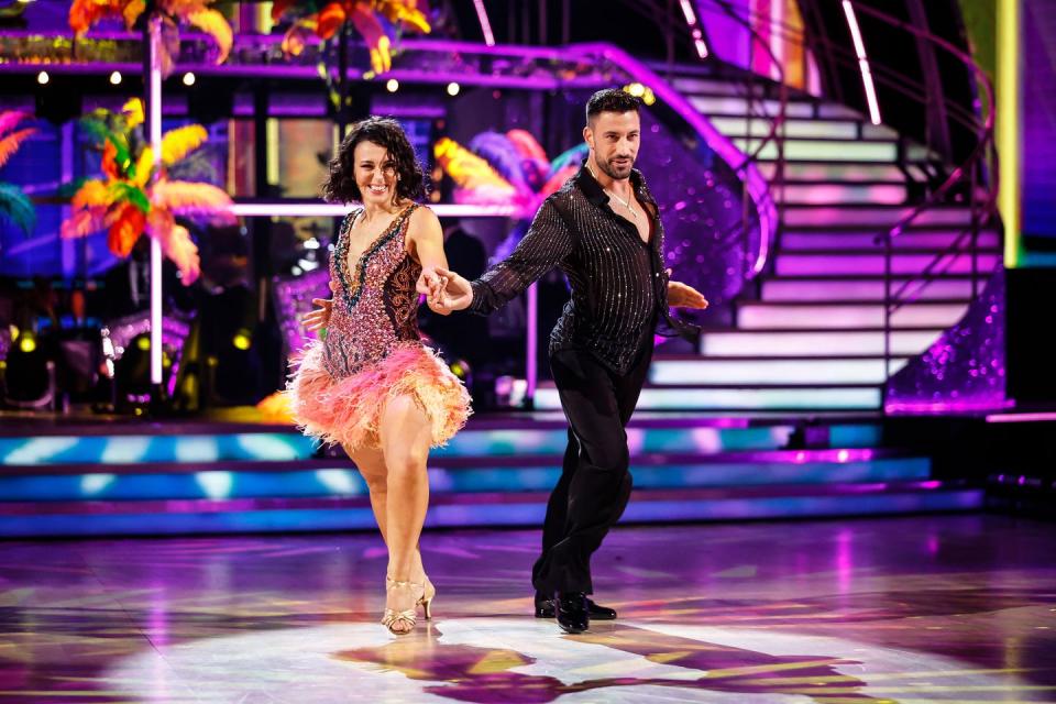 amanda abbington and giovanni pernice, strictly come dancing