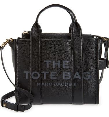 A TikTok-favorite Marc Jacobs tote bag in a sturdy leather design