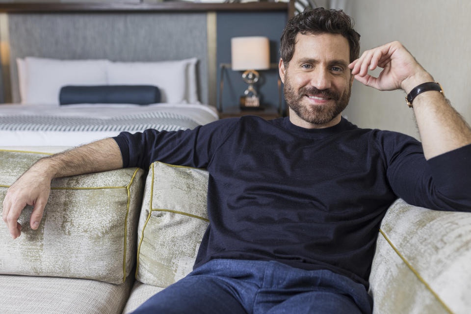 Actor Edgar Ramirez poses for a portrait to promote the television series "Florida Man" on Tuesday, April 11, 2023, at the London Hotel in West Hollywood, Calif. (Photo by Willy Sanjuan/Invision/AP)