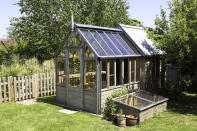 <p> If you&apos;re after a greenhouse <em>and</em> a shed, then this clever idea is a perfect solution. By combining the two in a single structure, all your tools and seedlings can be kept in one place for easy access. </p> <p> So, you can really bed in on colder days and crack on with your garden jobs without having to trudge back and forth across the garden. You could add a cold frame too, for extra space for tender plants. </p>