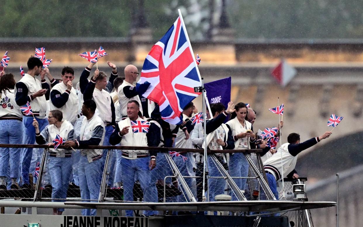 Team GB on the Seine