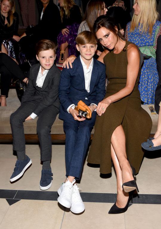 The Beckham Family Had the Best Night at Burberry in .