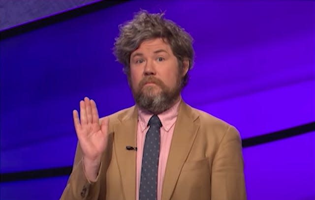 Austin Rogers on "Jeopardy!"