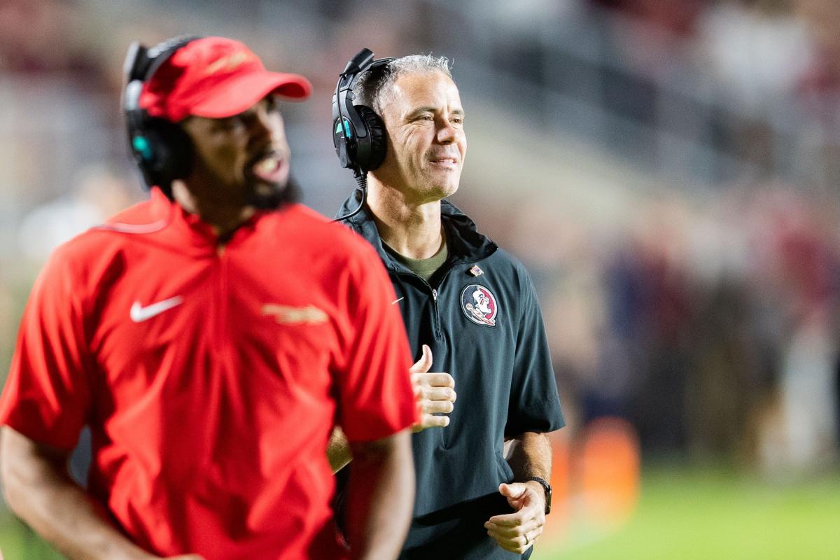 Florida State football head coach Mike Norvell addresses rumors of Texas  A&M job