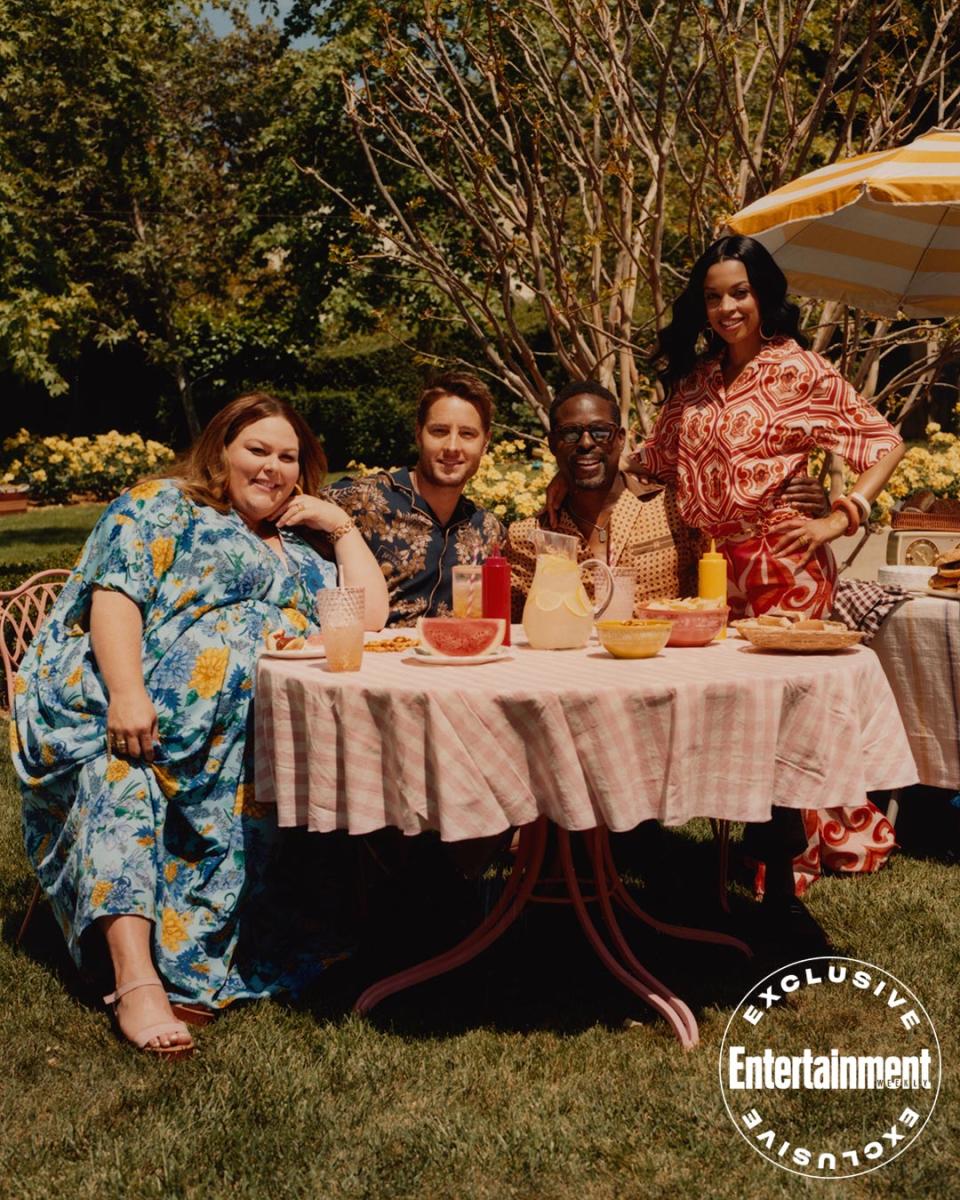 Chrissy Metz, Justin Hartley, Sterling K. Brown, and Susan Kelechi Watson