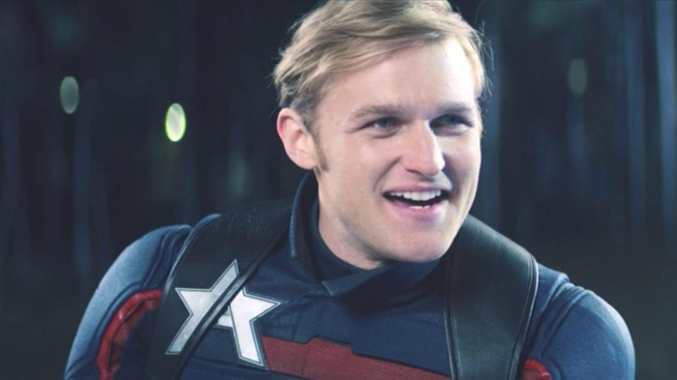 Wyatt Russell as John Walker on The Falcon and The Winter Soldier