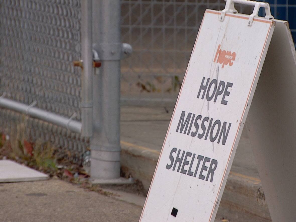 A man was found dead inside a facility where Hope Mission runs an emergency homeless shelter. (Jamie McCannel/CBC - image credit)