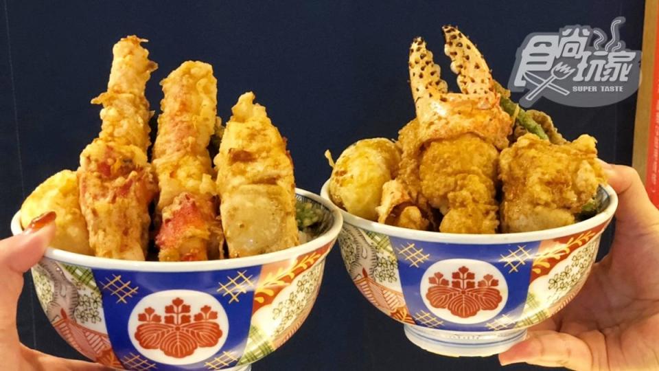 蟹肉控嗨了！日本天丼「帝王蟹丼」全台開賣+全球獨家「海老咖哩」