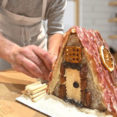 Charcuterie Gingerbread House