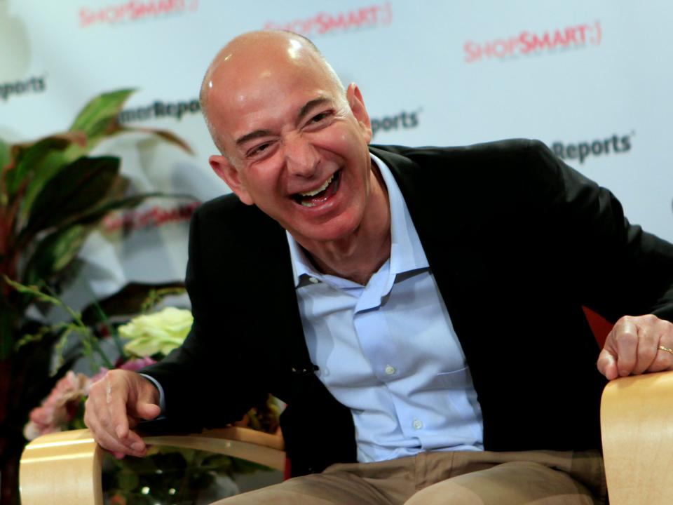 Amazon CEO Jeff Bezos.