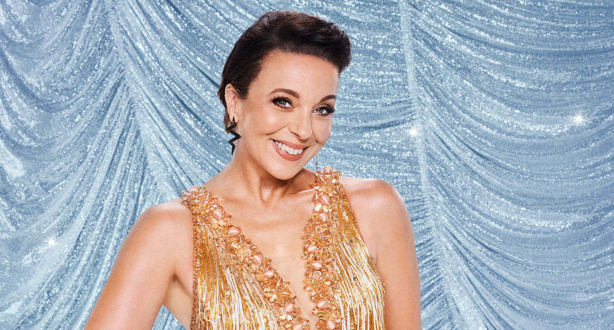 Amanda Abbington is taking part in Strictly Come Dancing 2023. (BBC)