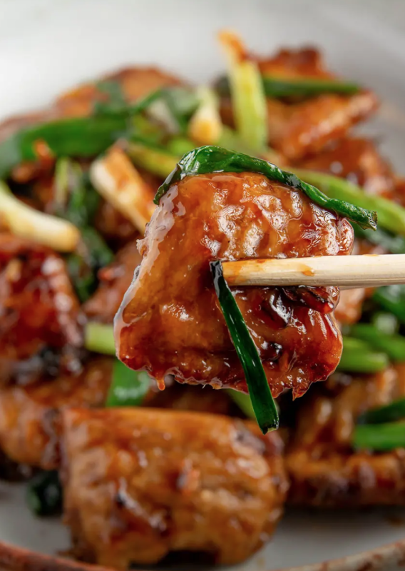 <p>James Strange</p><p>This gout-friendly Mongolian seitan is delicious and makes a great alternative for those who love Mongolian chicken or beef.</p><p><strong>Get the recipe: <a href="https://jamesstrange.com/mongolian-seitan-recipe/" rel="nofollow noopener" target="_blank" data-ylk="slk:Mongolian Seitan;elm:context_link;itc:0;sec:content-canvas" class="link ">Mongolian Seitan</a></strong></p>