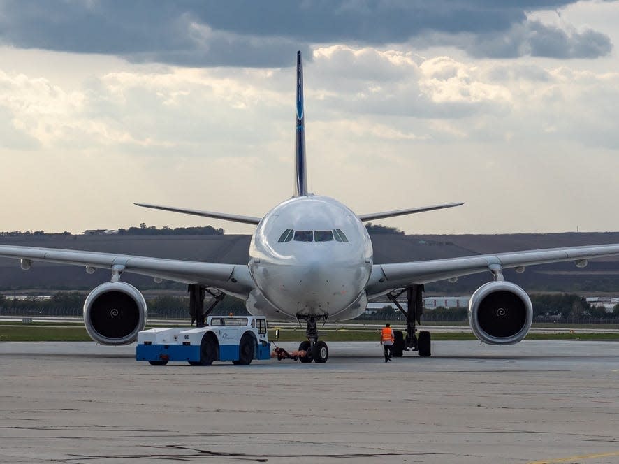 An A330-200P2F.