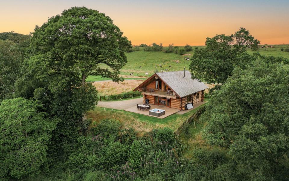 Hidden River Cabins offers four-bedroom lodges for the whole family