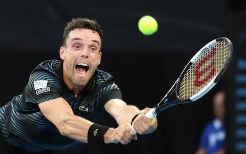 Tennis - Australian Open - First Round - Melbourne Arena, Melbourne, Australia, January 14, 2019. Spain's Roberto Bautista Agut in action during the match against Britain's Andy Murray - Credit: REUTERS