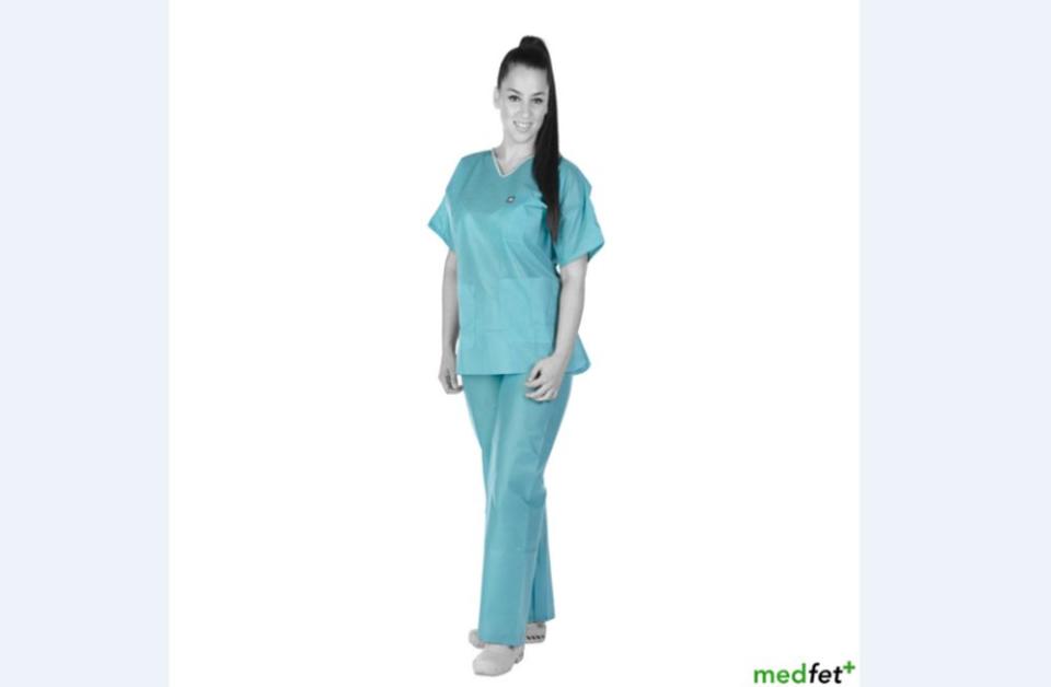 The medical fetish online retailer blamed massive underfunding and cuts that resulted in shortages of protective equipment for NHS staff. — Picture from MedFetUK.com