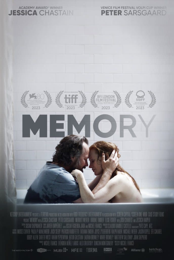 Memory trailer Jessica Chastain