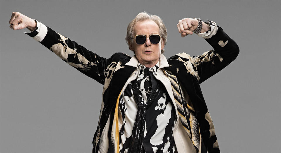 Bill Nighy as Billy Mack in a publicity still for Red Nose Day Actually (Comic Relief/EW)