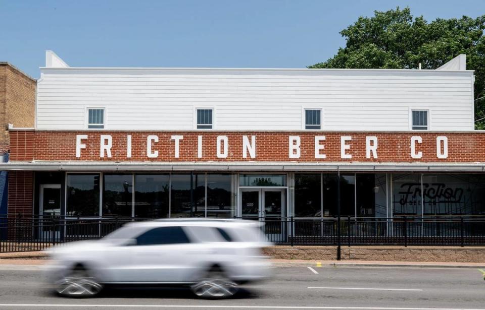 Friction Beer Co. is in the old Hartman Hardware building at 11018 Johnson Drive in Shawnee.