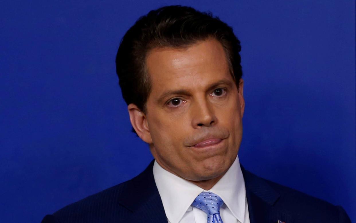 Anthony Scaramucci was apparently tricked by the British