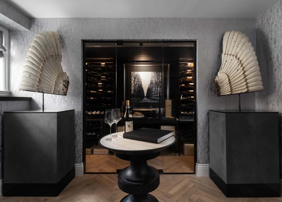 21) Wine Room and Wet Bar by Studio Nahemow