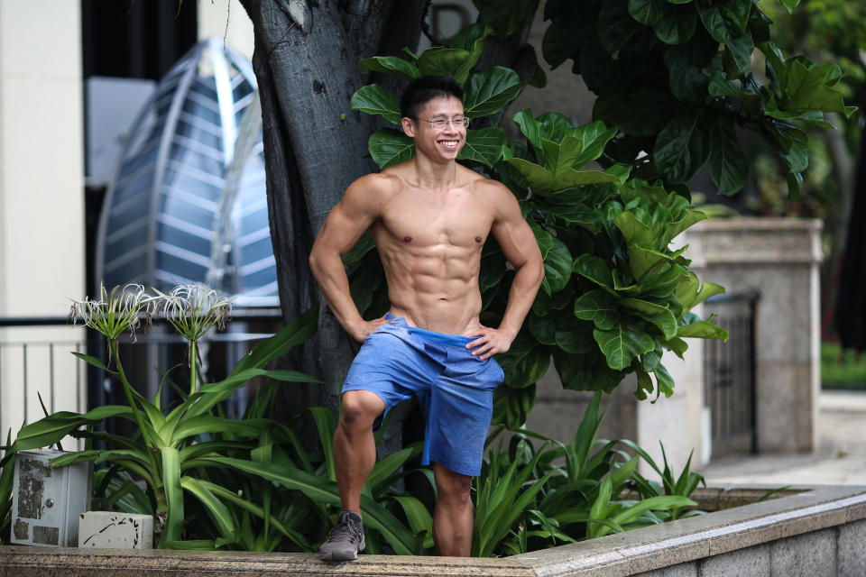 National CrossFit men's champion Ian Wee used to represent Singapore in international weightlifting competitions. (PHOTO: Cheryl Tay)