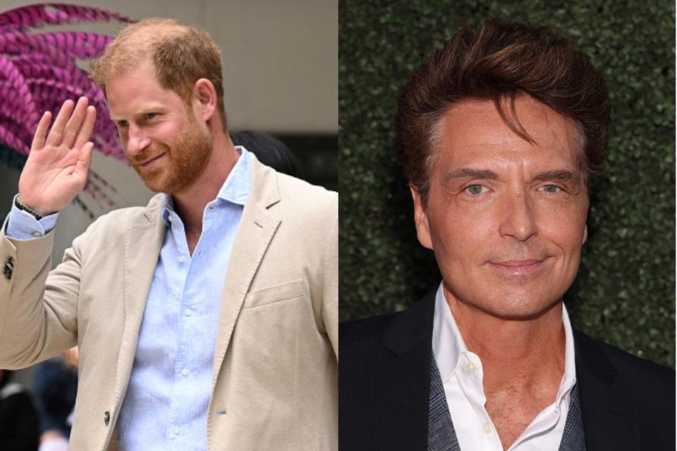 Singer Richard Marx and Prince Harry were both attending the  One805!Live concert on Friday, a charity event hosted by Kevin Costner (Getty Images)