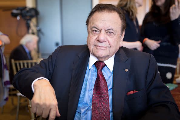 LOS ANGELES, CA - FEBRUARY 18:  Actor Paul Sorvino attends The Thalians: Hollywood for Mental Health Presidents Club Party at Dorothy Chandler Pavilion on February 18, 2018 in Los Angeles, California.  (Photo by Greg Doherty/WireImage)